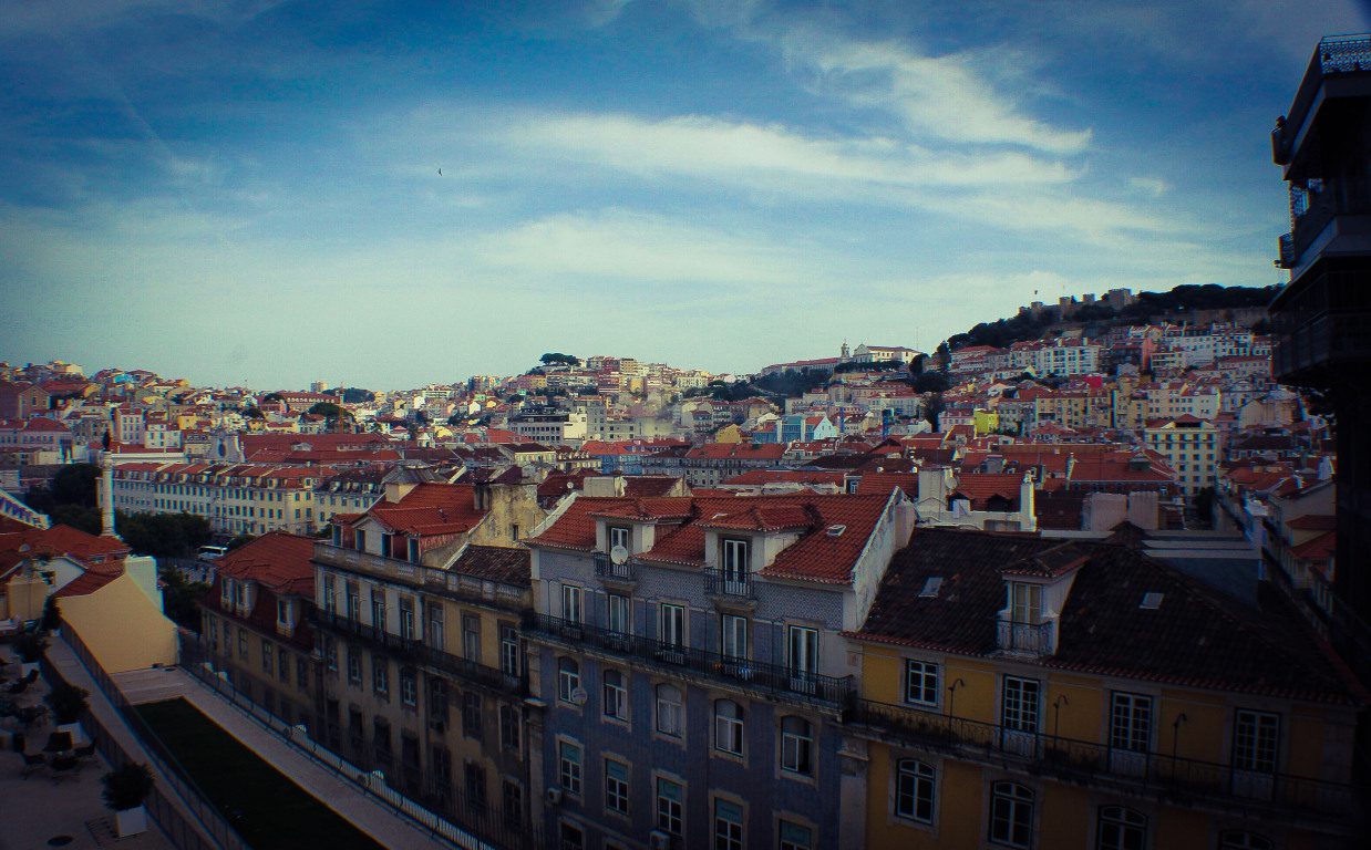 Vistas del mirador de Santa Justa | Que ver en Lisboa