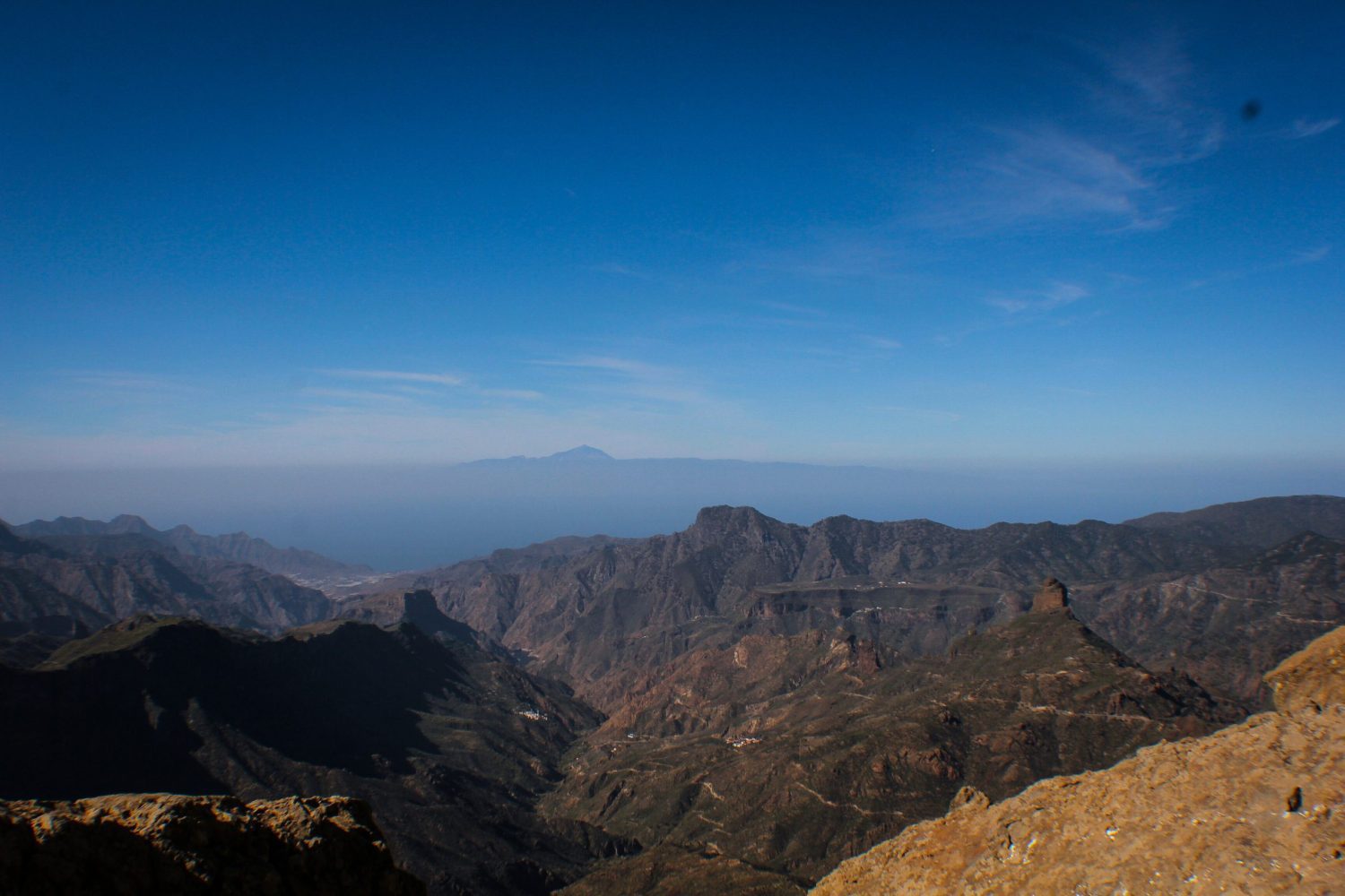 Teide desde el Roque Nublo - Que ver en Gran Canaria