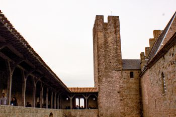 Interior del Castillo de Carcasona - que ver en Carcasona