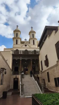 Iglesia colgante del barrio Copto - qué ver en el cairo