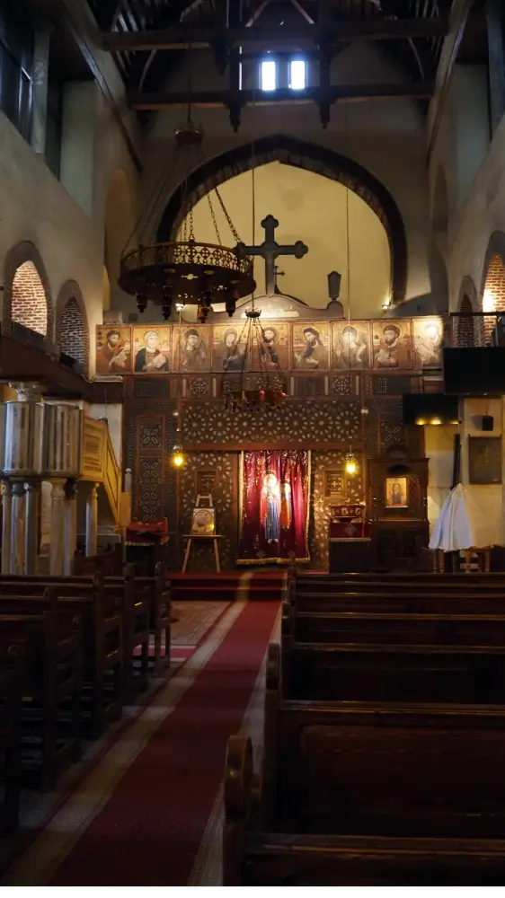 Iglesia de Santa Barbara del barrio Copto - Que ver en el Cairo
