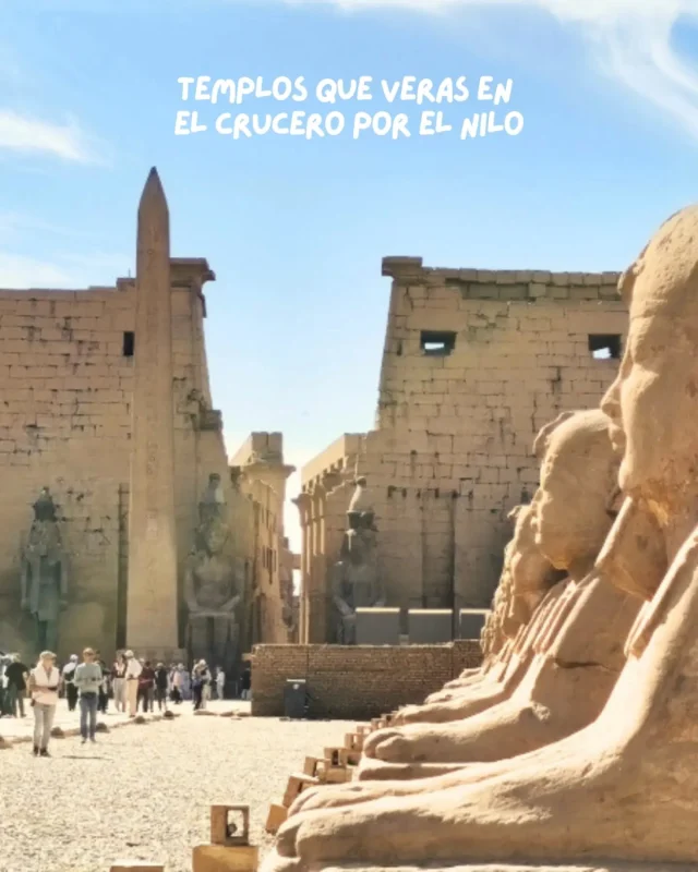 Durante nuestro crucero por el Nilo paramos en algunos de los templos más impresionantes de Egipto, y cada uno tenía su propio encanto.