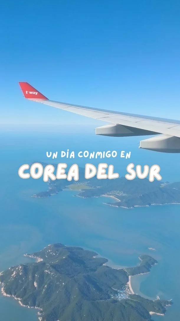 12 horas de avión sin poder dormir pero merece la pena cada minuto!
BIENVENIDOS A COREA 🇰🇷